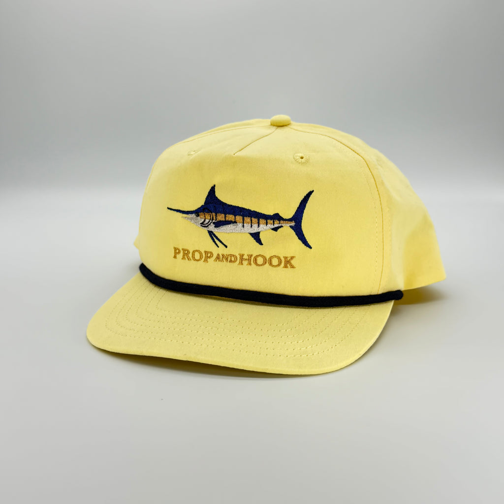 Blue Marlin Rope Hat