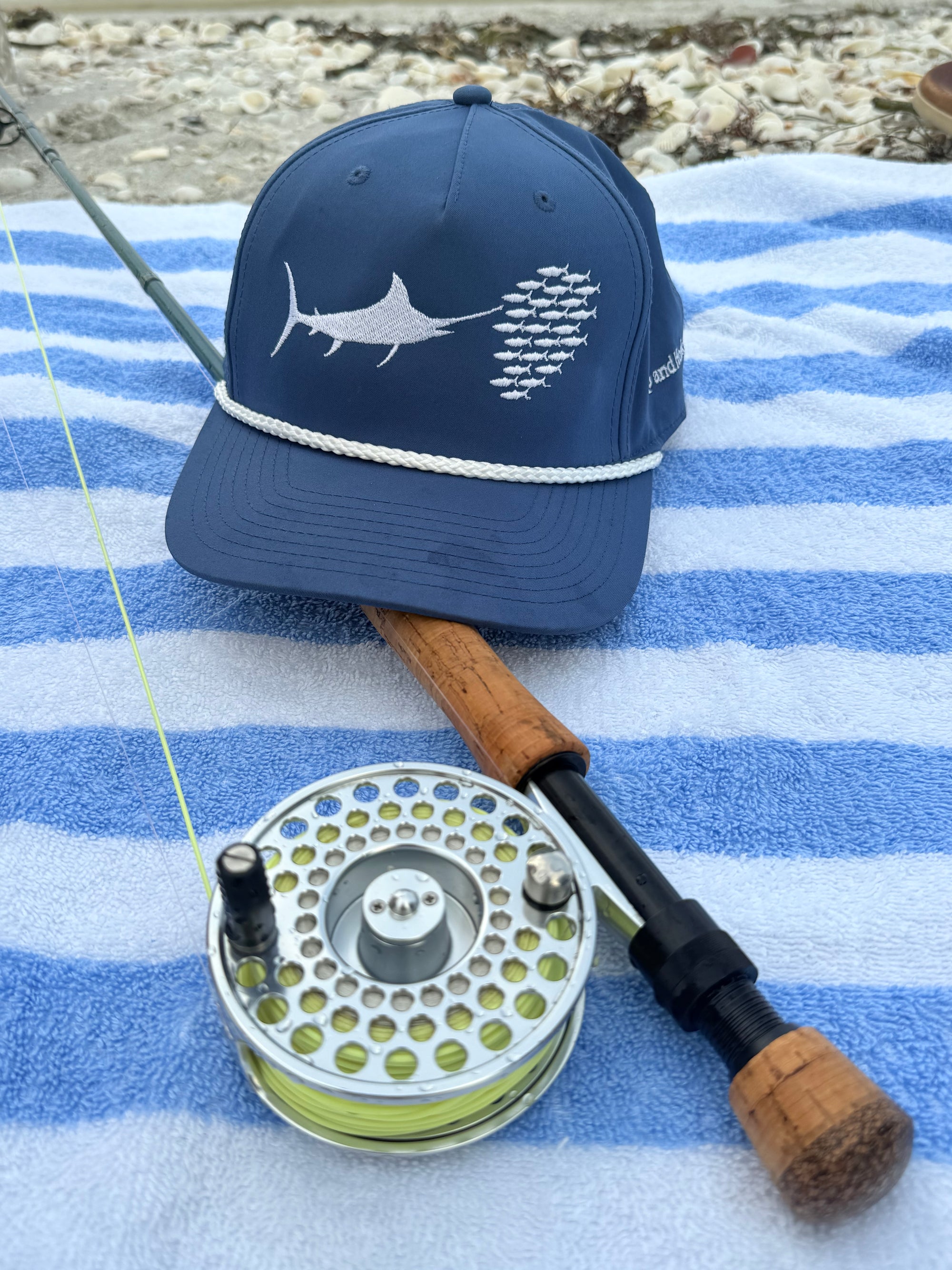 Feeding Frenzy Marlin Rope Hat
