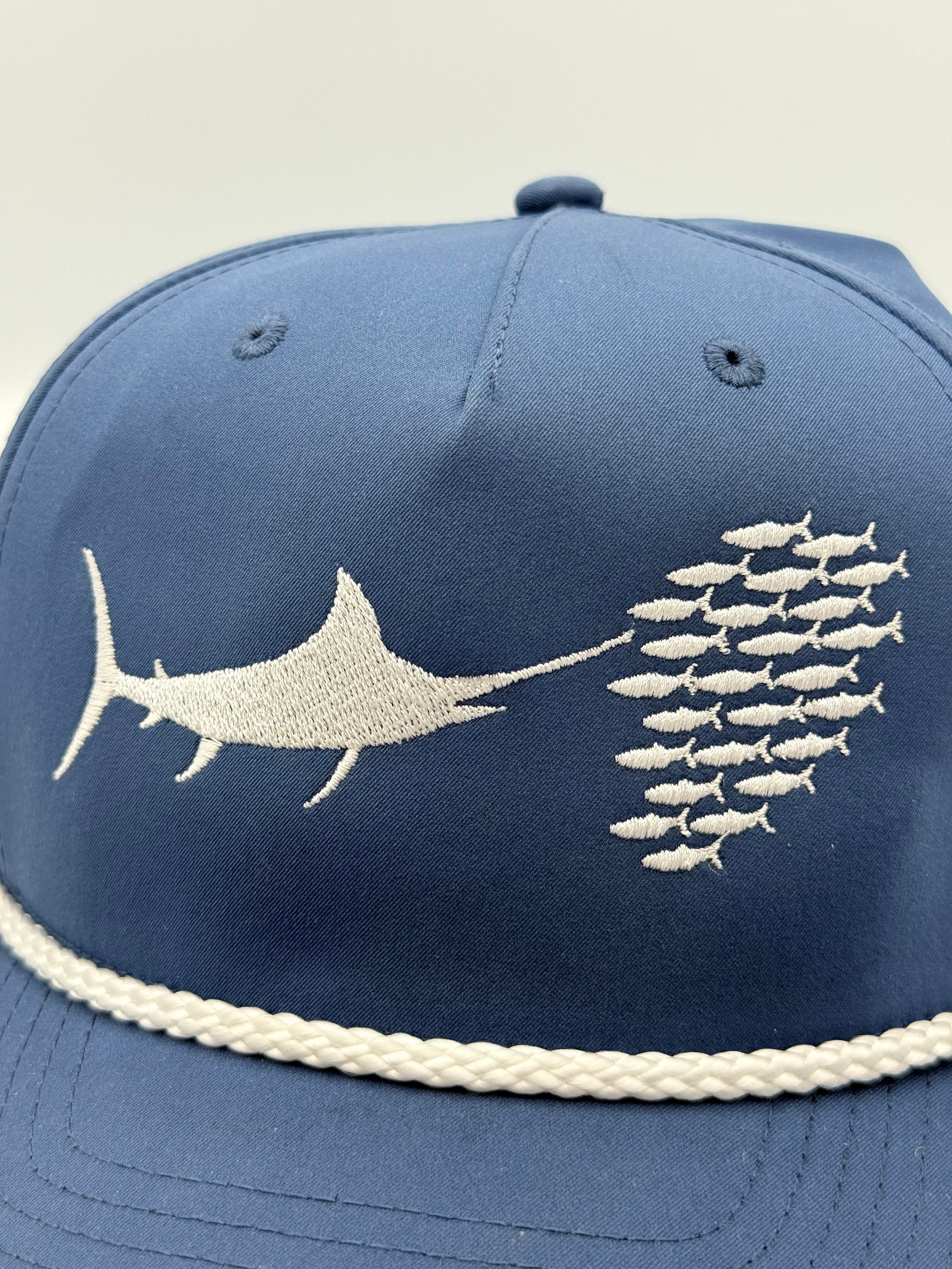 Feeding Frenzy Marlin Rope Hat – Prop and Hook