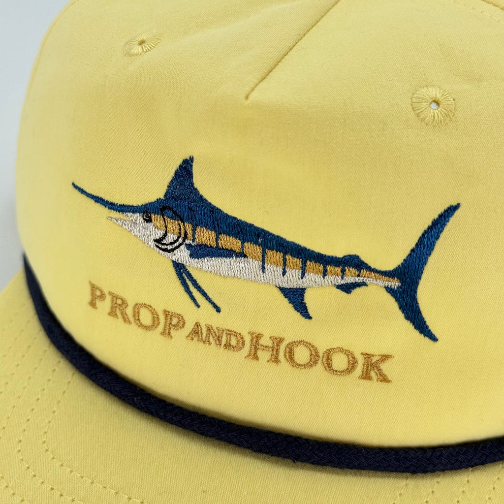 Blue Marlin Rope Hat